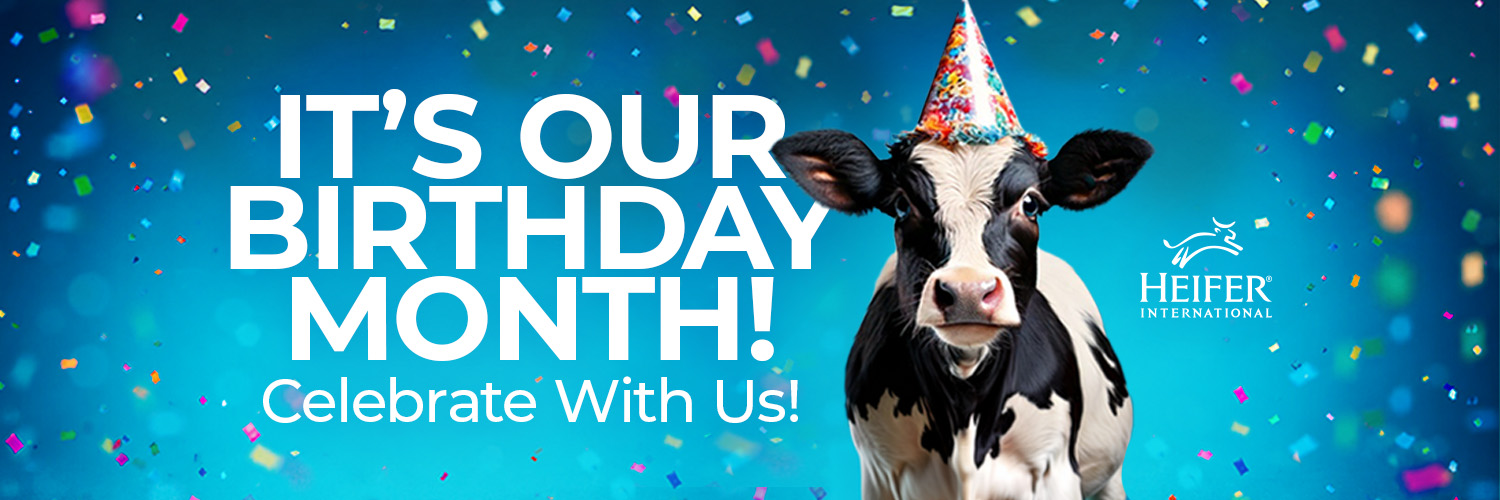 Heifer International banner