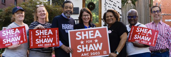 SheaForShawDC Profile Banner