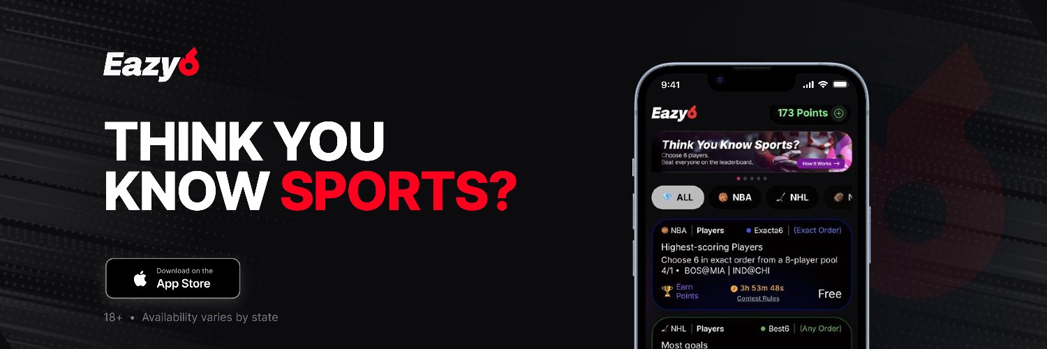 Eazy6Sports's profile banner image