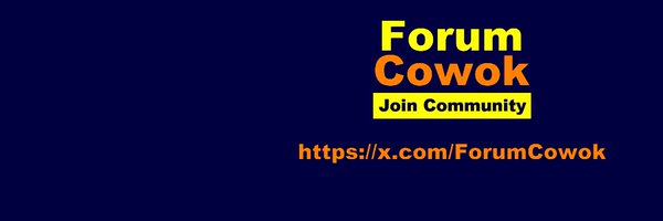 ForumCowok Profile Banner