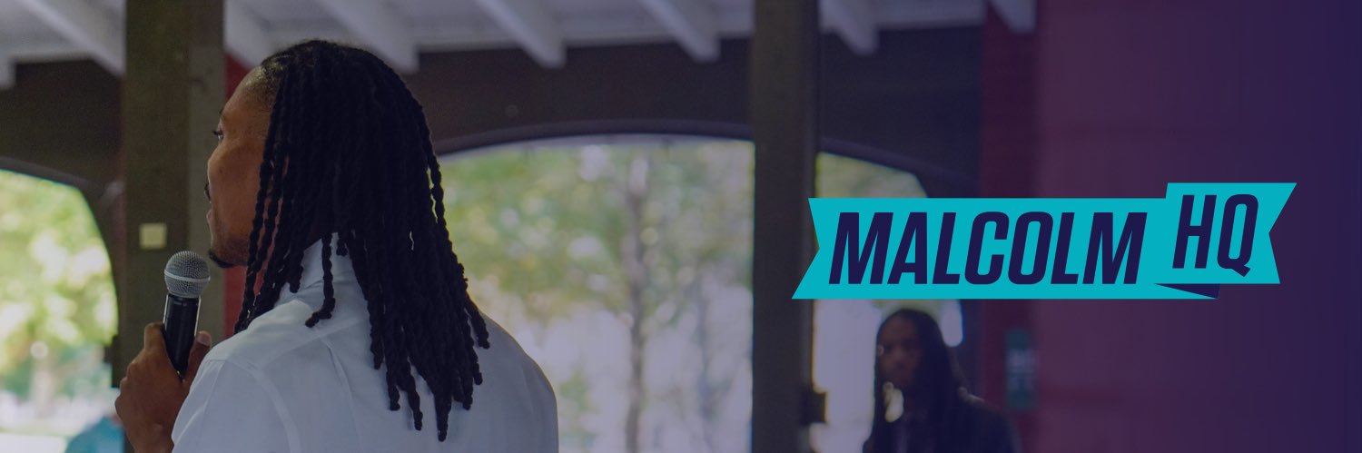Malcolm HQ's banner