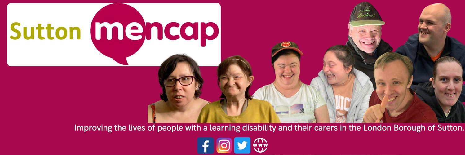 Sutton Mencap's banner