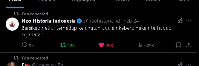 #IndonesiaGelap banner