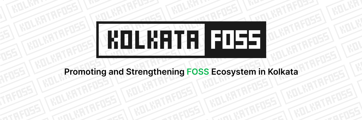 FOSS United Kolkata banner