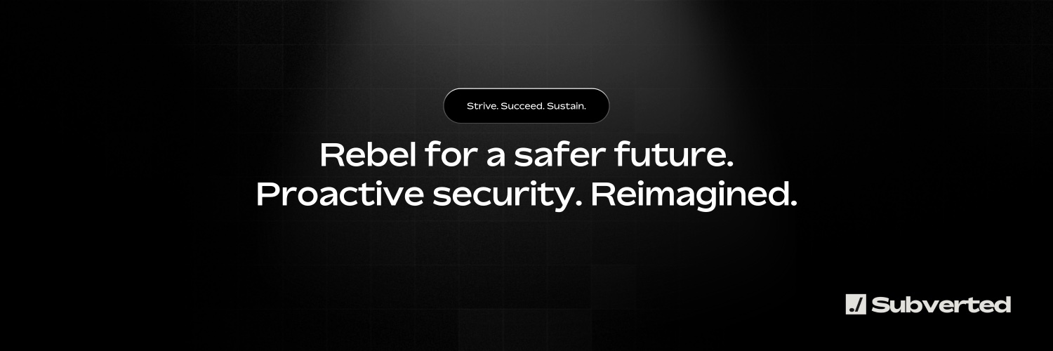 Subverted banner