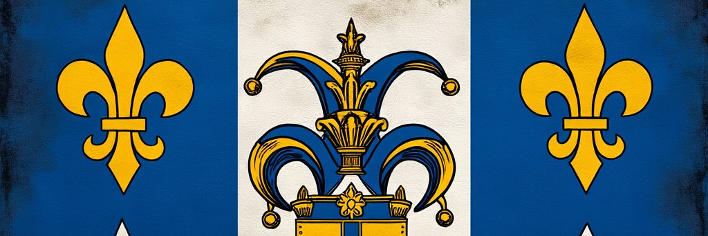 Fou-de-lys banner