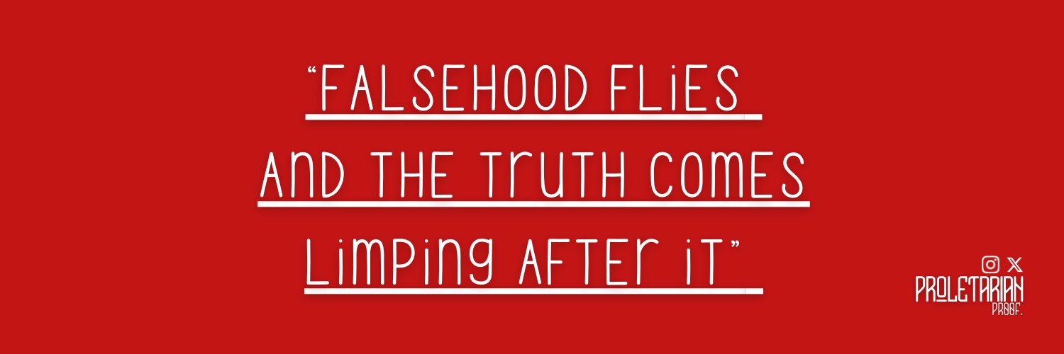 Proletarian Proof.🕵🏽's banner