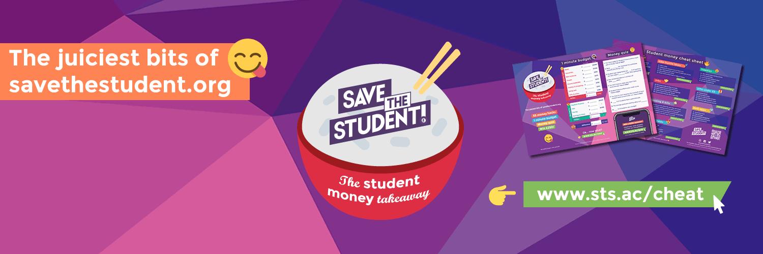 Save the Student banner