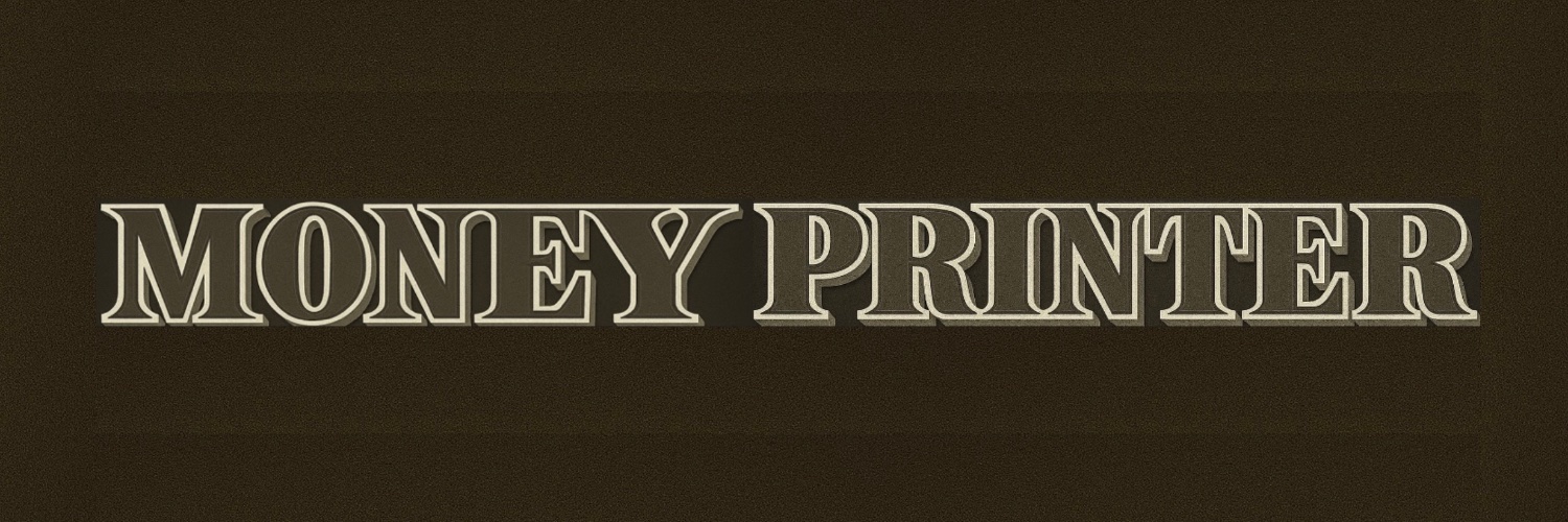 Moneyprinter App's banner