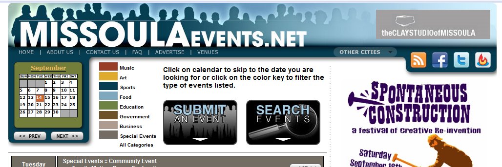 MissoulaEvents's profile banner image