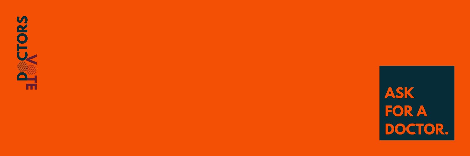DoctorsVote's banner