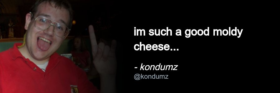 kondumz's profile banner image
