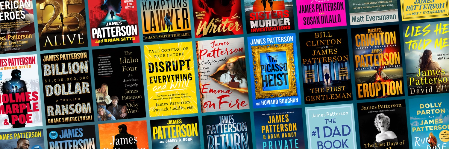 James Patterson banner