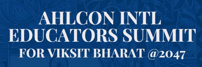 Ahlconintl.EducatorsSummit banner