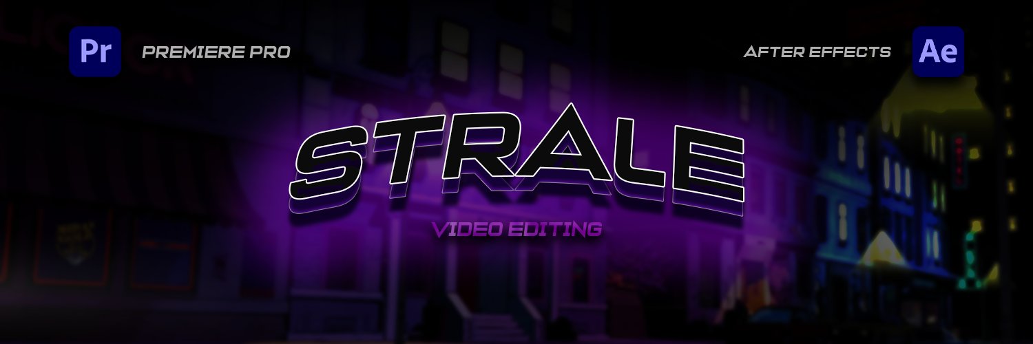Strale The Editor banner