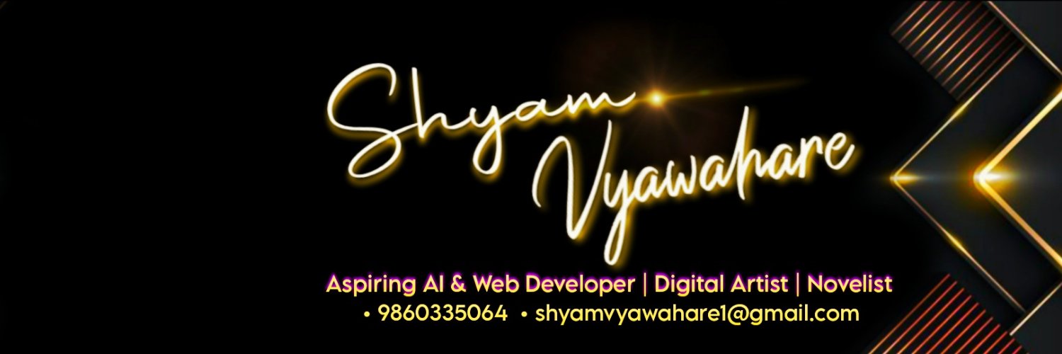 Shyam Vyawahare banner