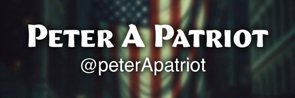 PeterAPatriot Profile Banner