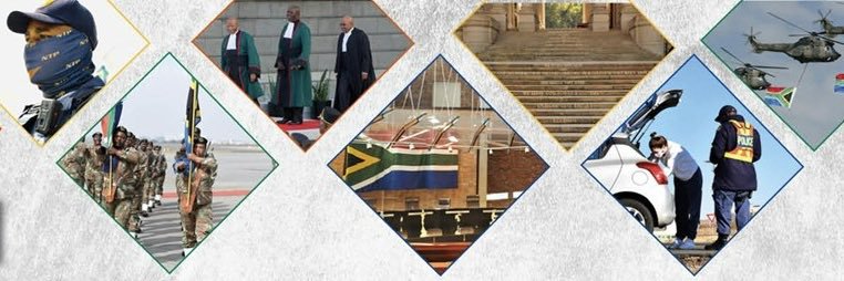 Justice, Crime Prevention and Security's banner