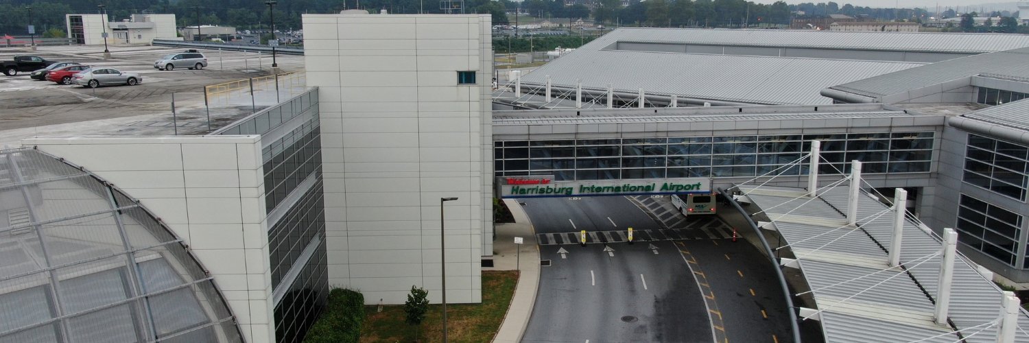 Harrisburg International Airport banner