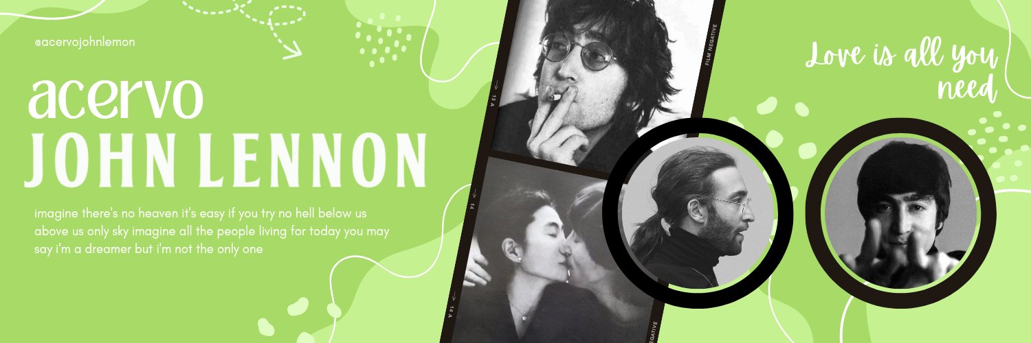 acervo john lennon's banner