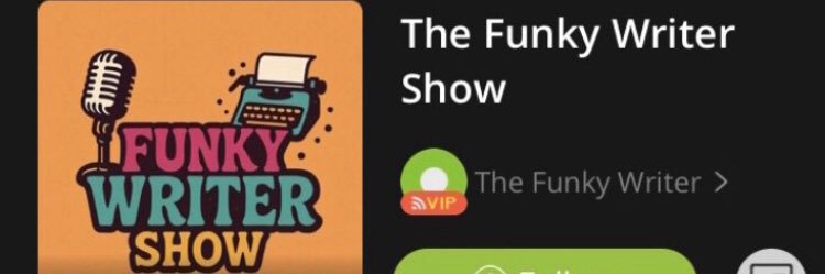 The Funky Writer banner