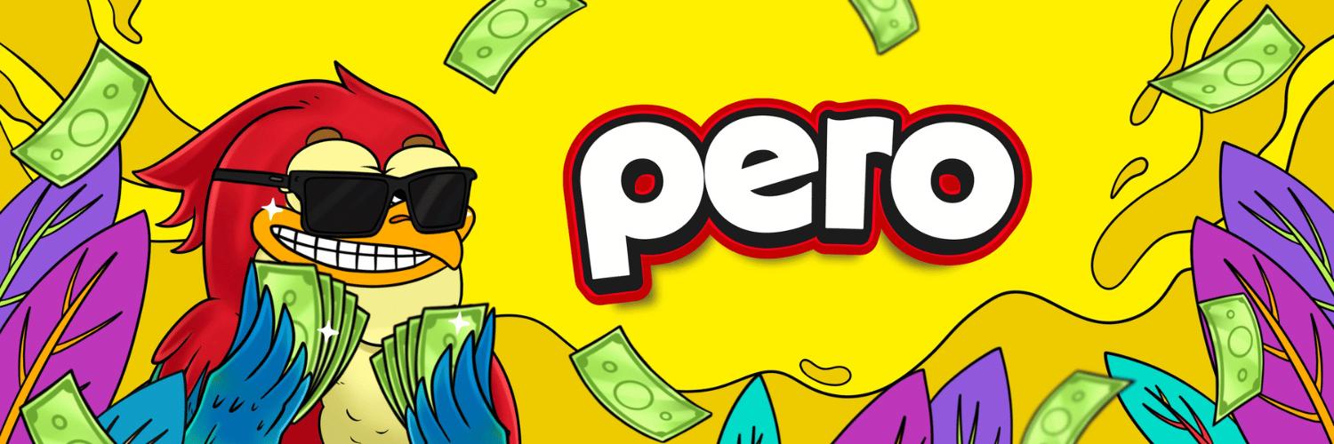 $PERO ON TRON banner