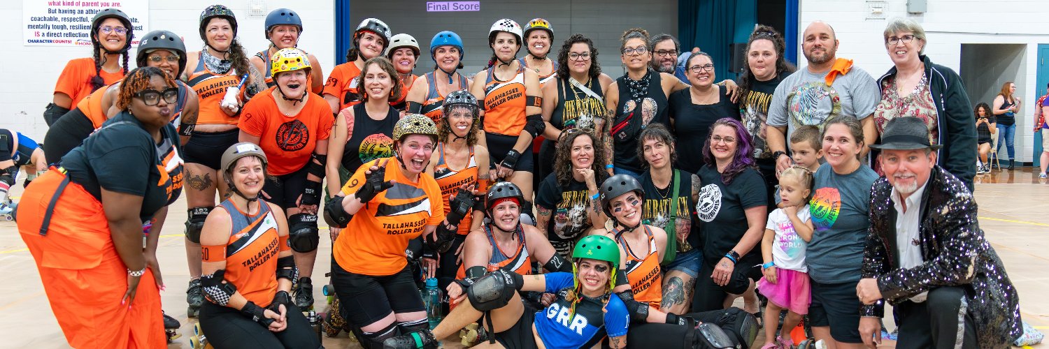 Tallahassee Roller Derby banner