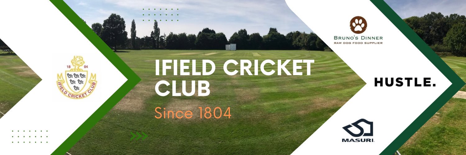 Ifield Cricket Club banner