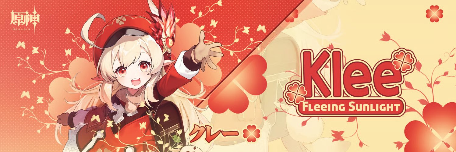˚₊· ͟͟͞͞➳❥ Daily Klee's banner
