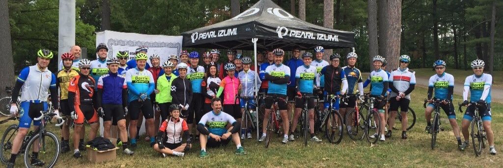 Barrie Cycling Club banner