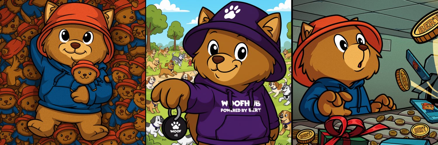 Bert 🧸 🐶 banner