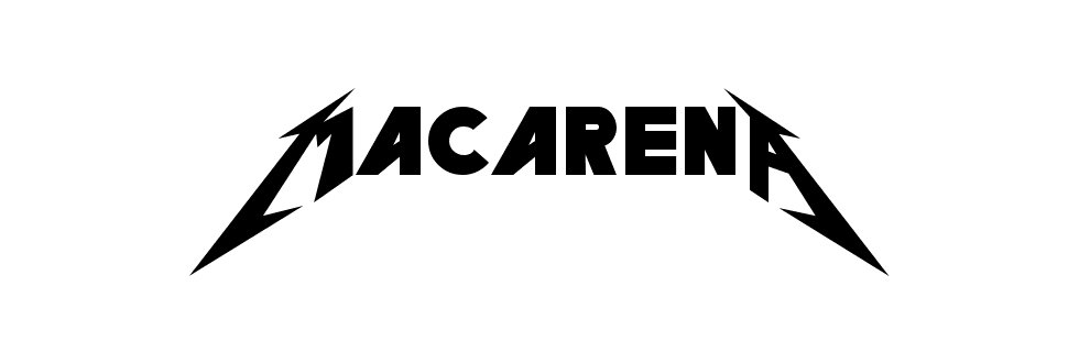 Macarena rock! banner