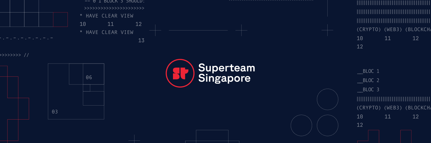 Superteam Singapore's banner