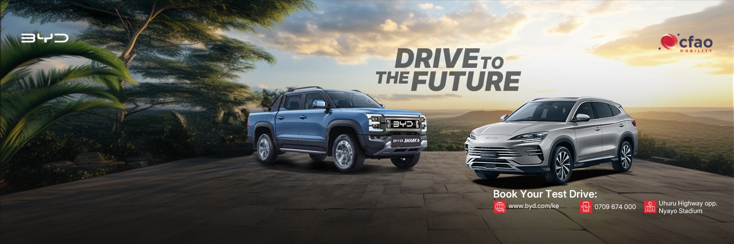 BYD by CFAO Mobility Kenya banner