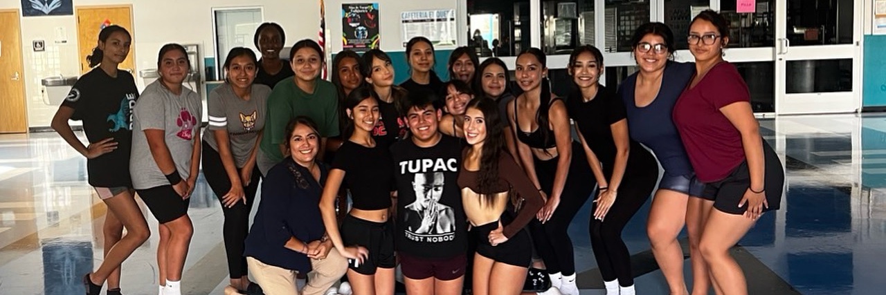 MECHS Phoenix Flames Dance Team banner