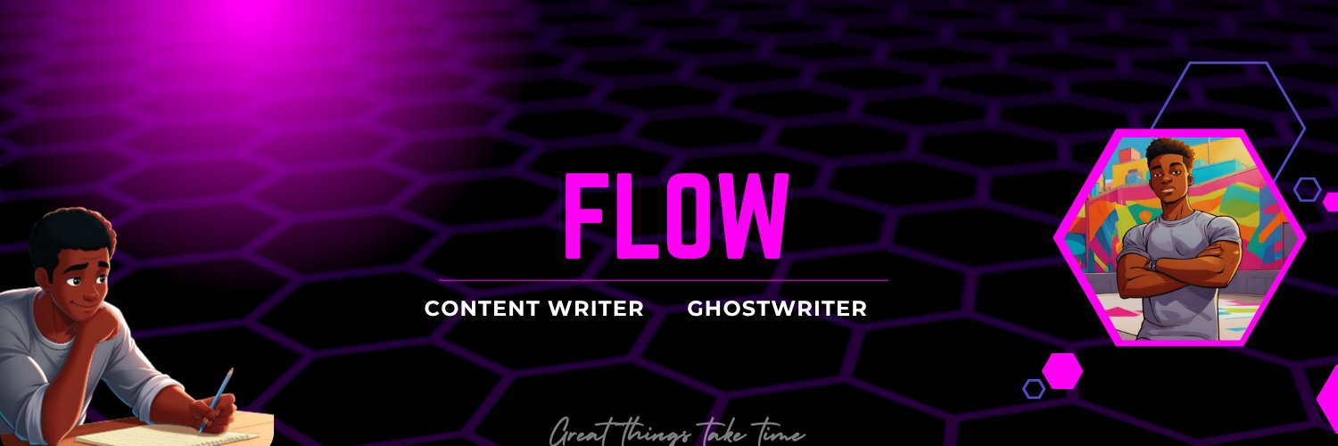 Flow's banner