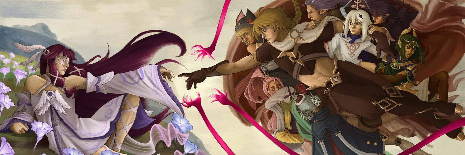 ur too woke friend (i draw!) banner