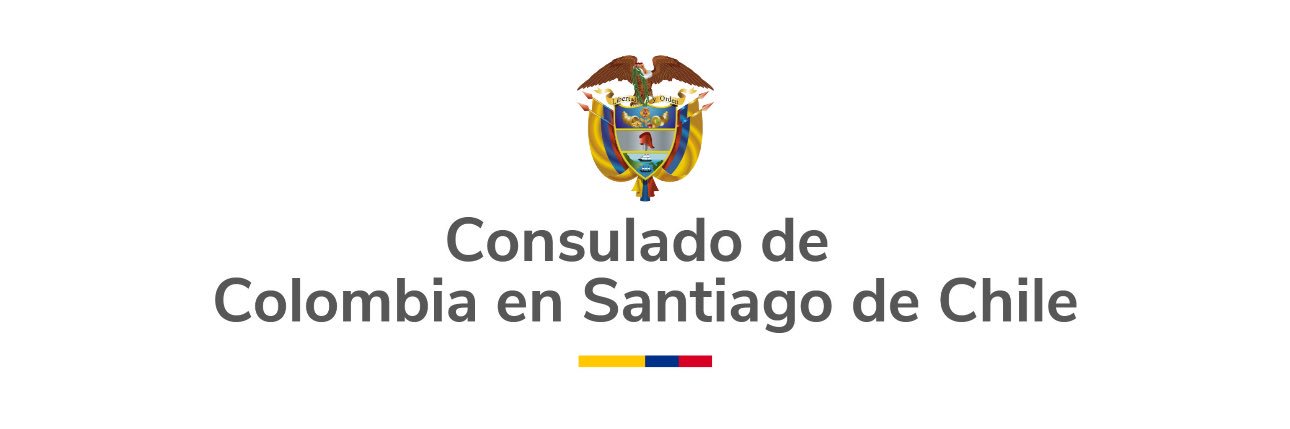 Consulado General de Colombia en Santiago banner