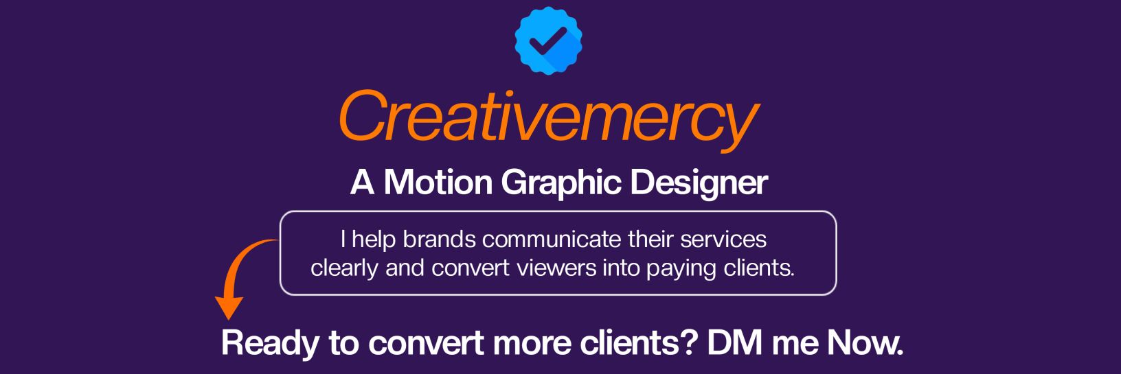 Creativemercy banner
