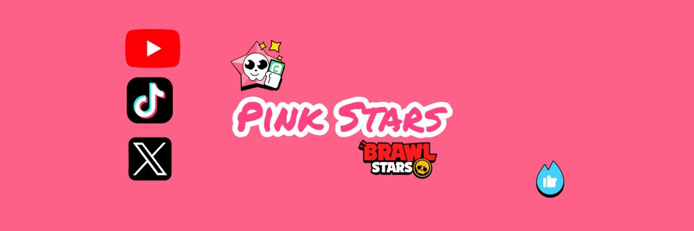 Pink Stars banner
