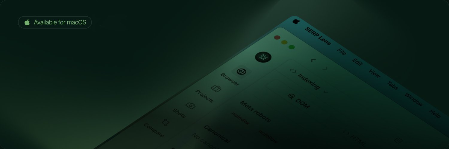 SERP Lens banner