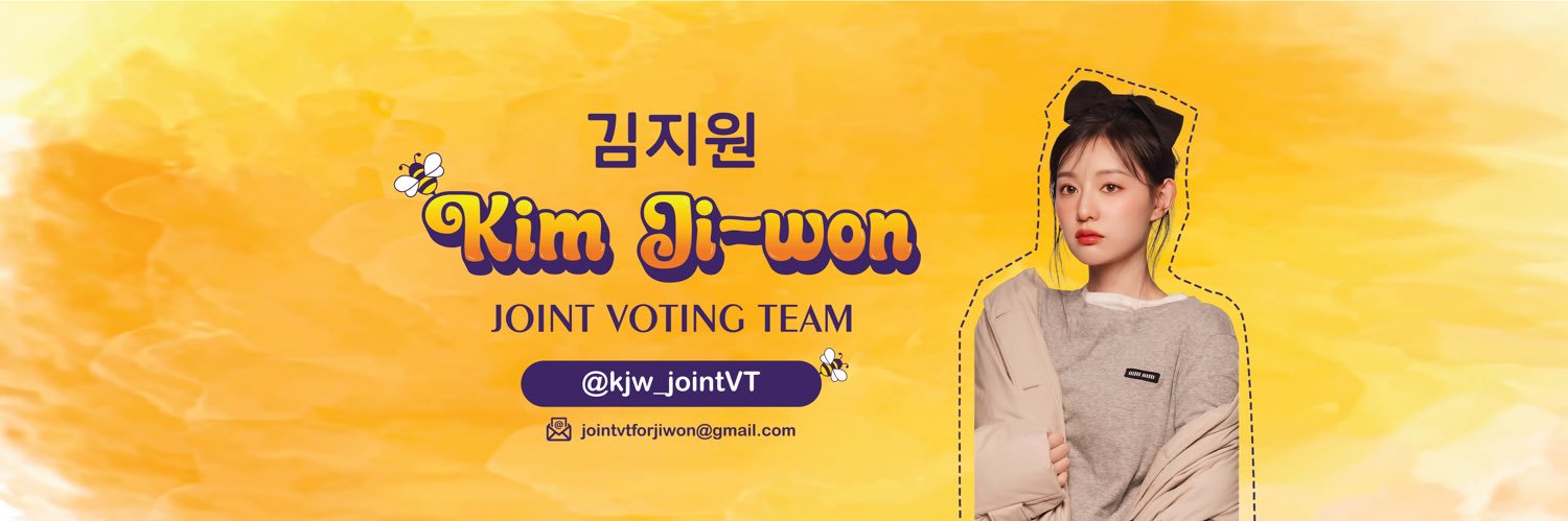 Joint Voting Team for Kim Ji Won banner