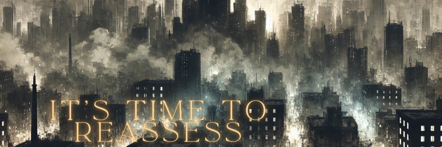 The Great Reassessment's banner