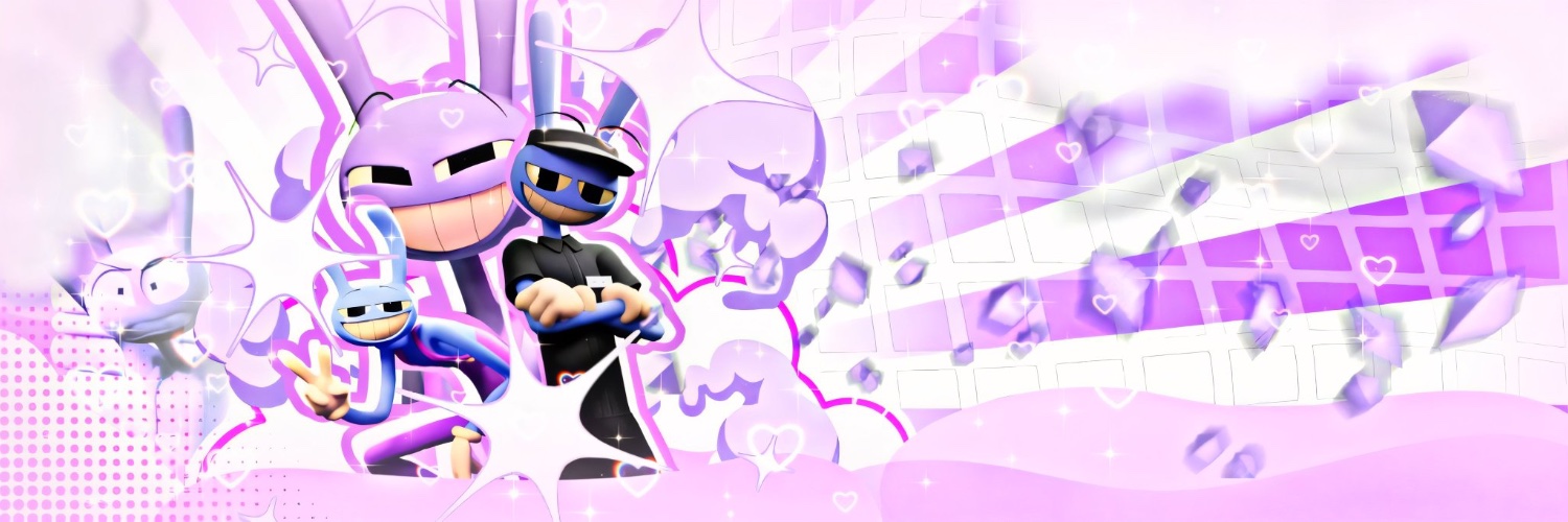 🖤💜Your Digital Menace, Jax💜🖤's banner