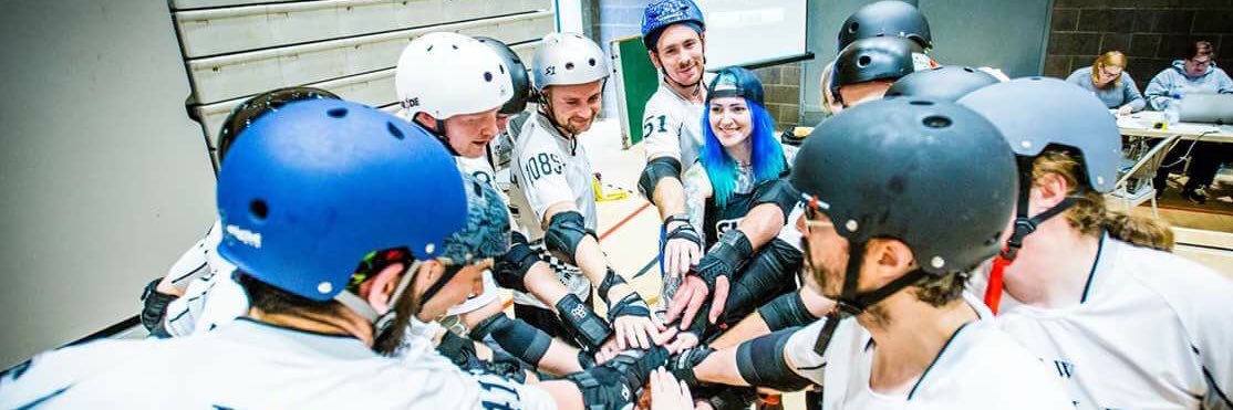 Chaos Engine - Manchester Roller Derby banner