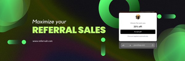 ReferRush Profile Banner