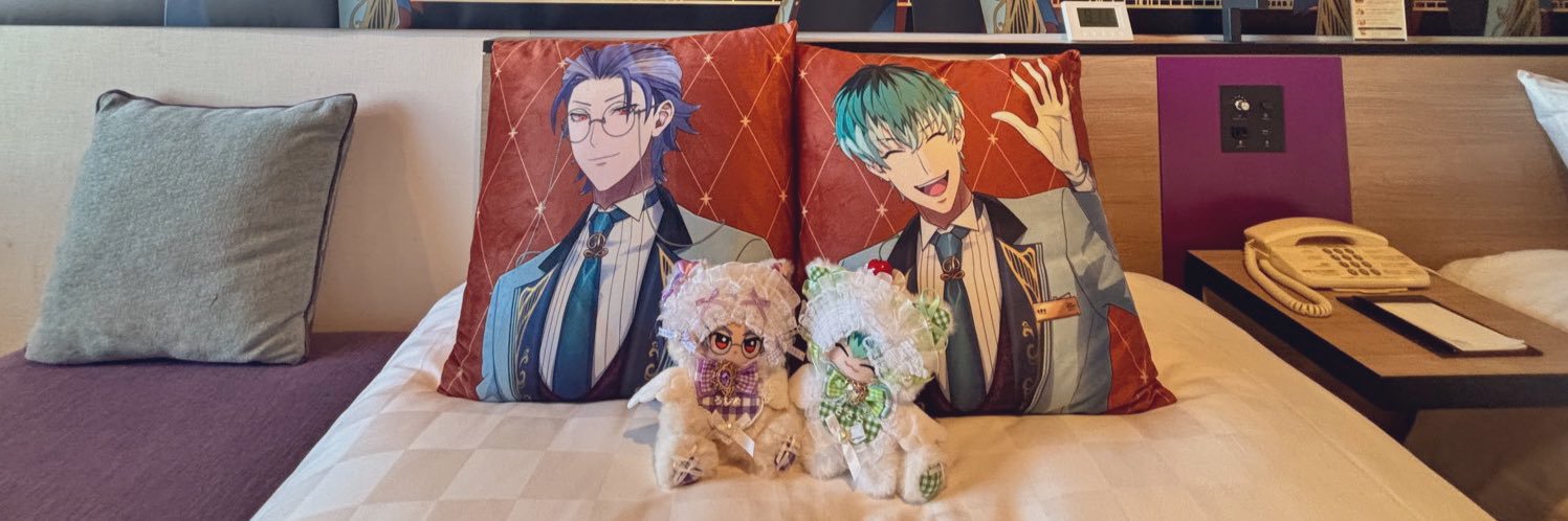 あき💜💚 banner