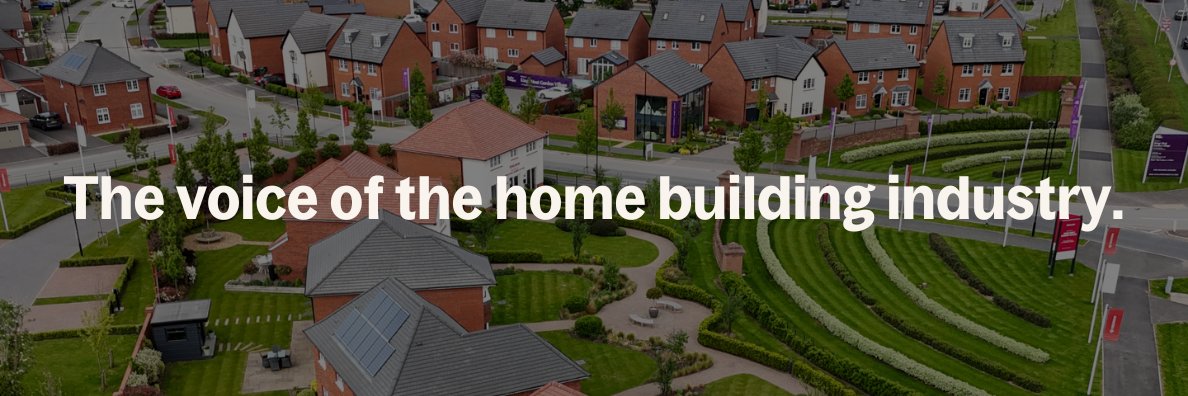 Home Builders Federation banner