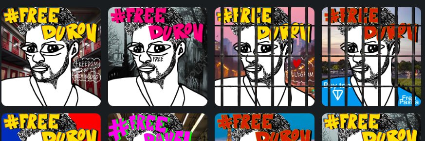 Free Durov l PUBLIC MINT LIVE banner