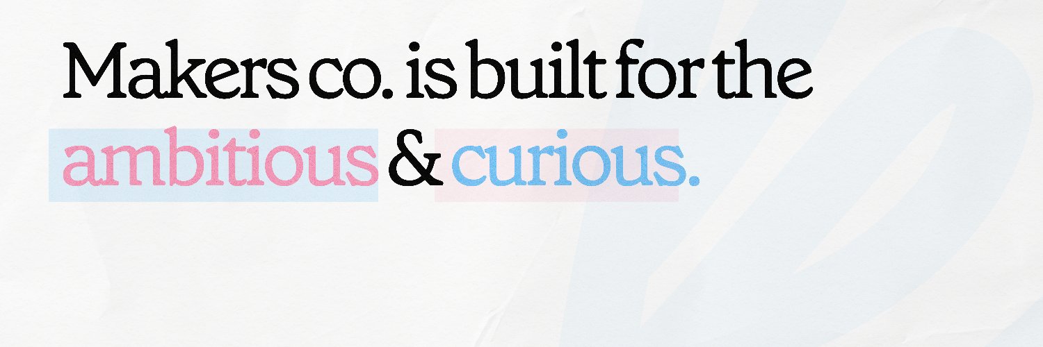 Makers Collective banner